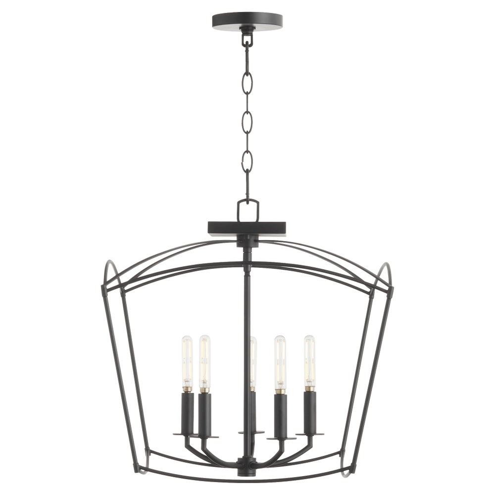 Mantle 5 Light Dual Mount - Matte Black
