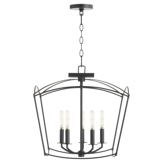 Mantle 5 Light Dual Mount - Matte Black