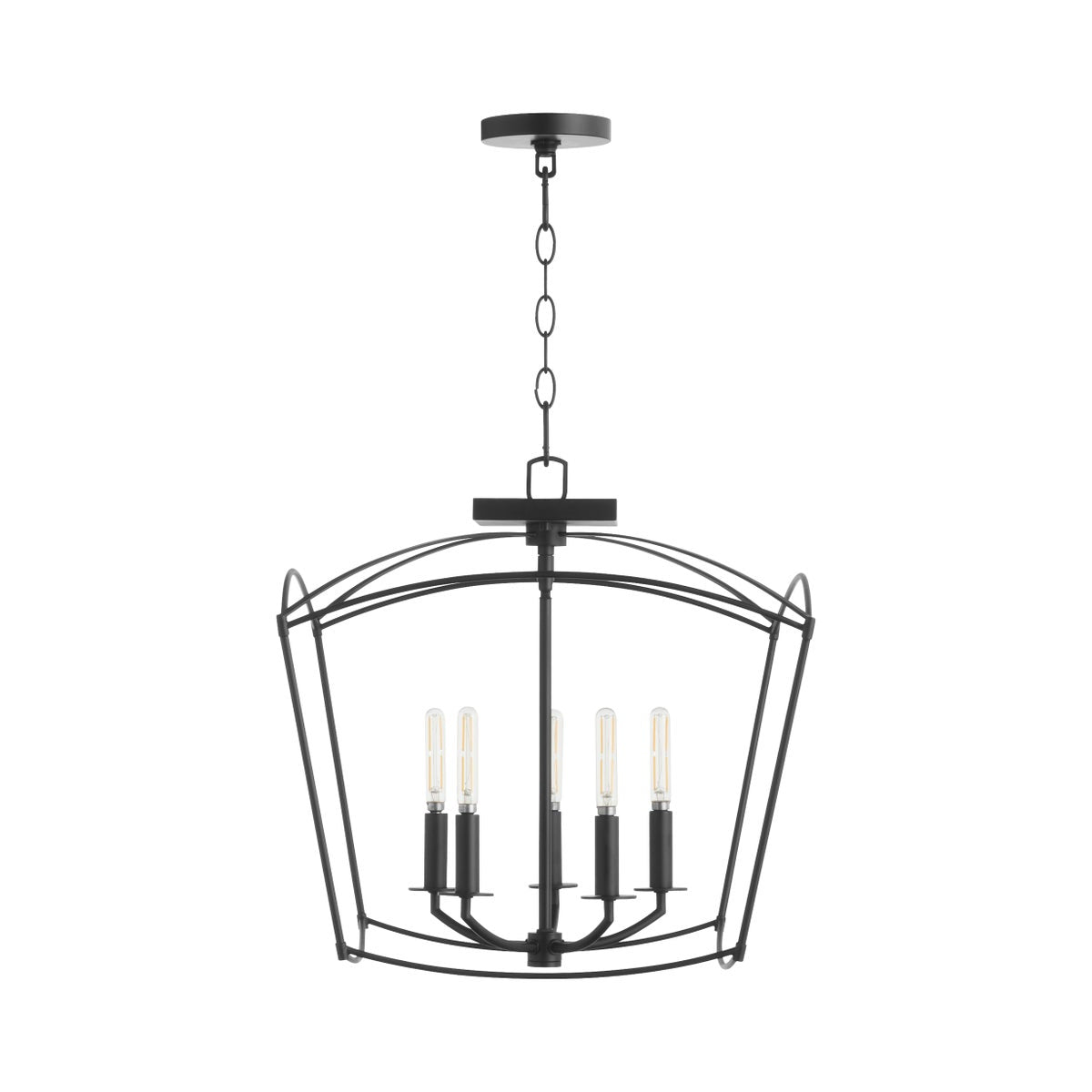 Mantle 5 Light Dual Mount - Matte Black