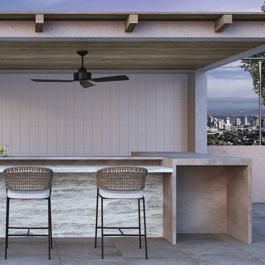 Solis Three Blade Wet Fan - Black