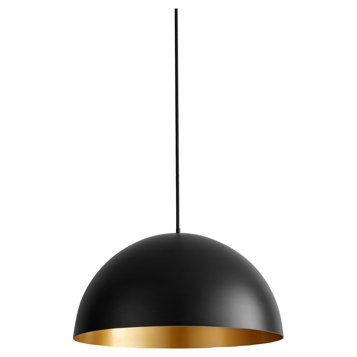 Lucci Black Pendant - 16"