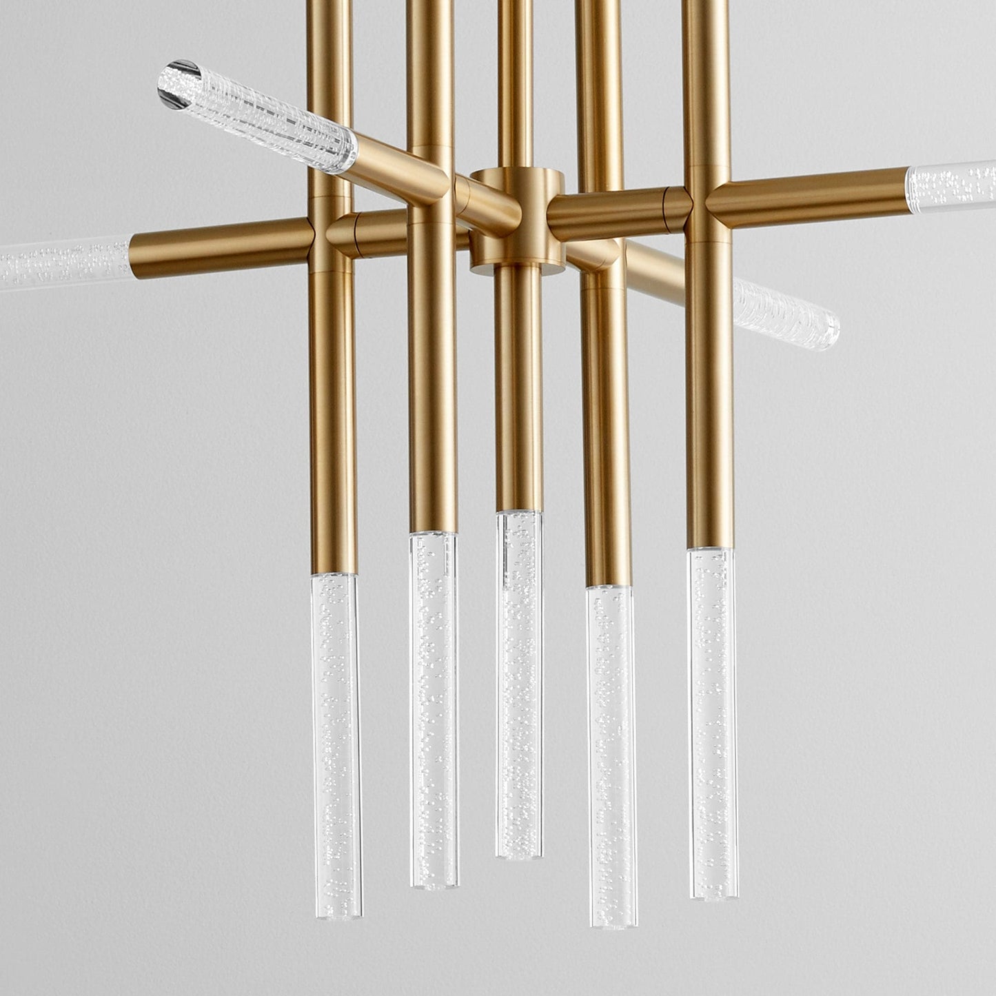 Moxy 32" LED Chandelier - Aged Brass