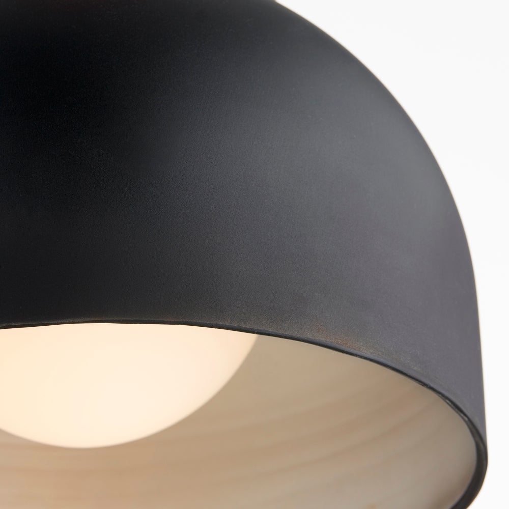 11 Inch Black Ceiling Mount