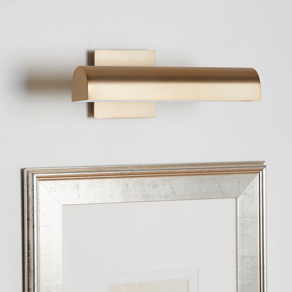 Aged Brass 15" Picture Light
