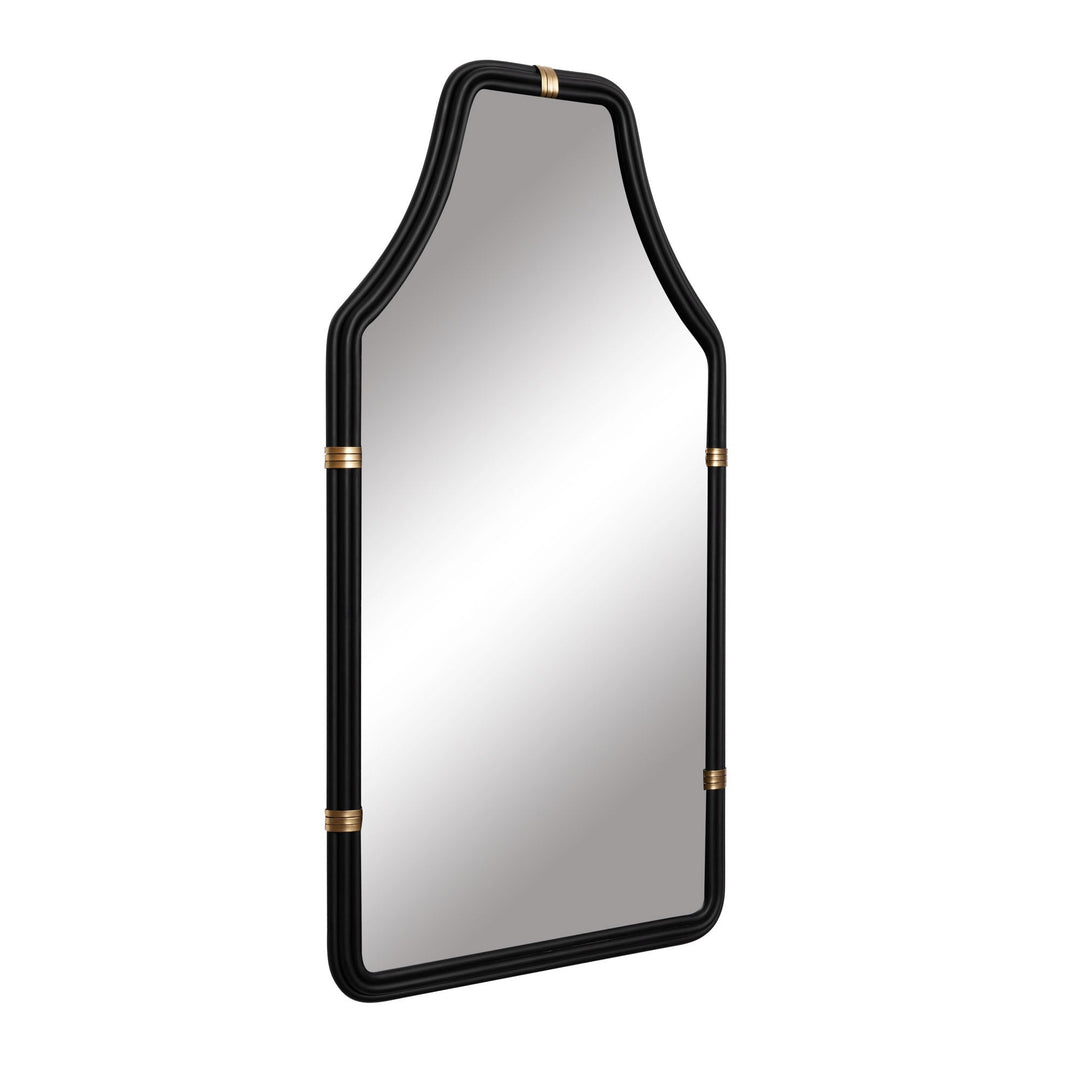 Federal Case Mirror - Matte Black/French Gold