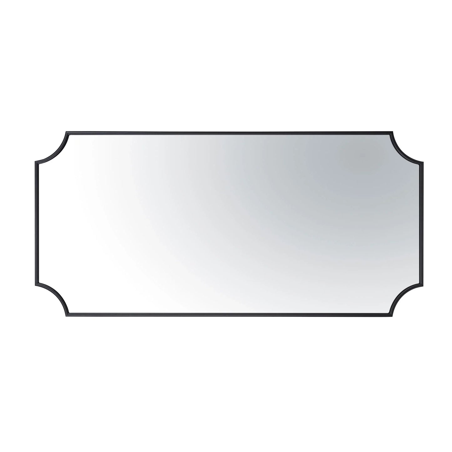 Carlton Mirror - 50" Black