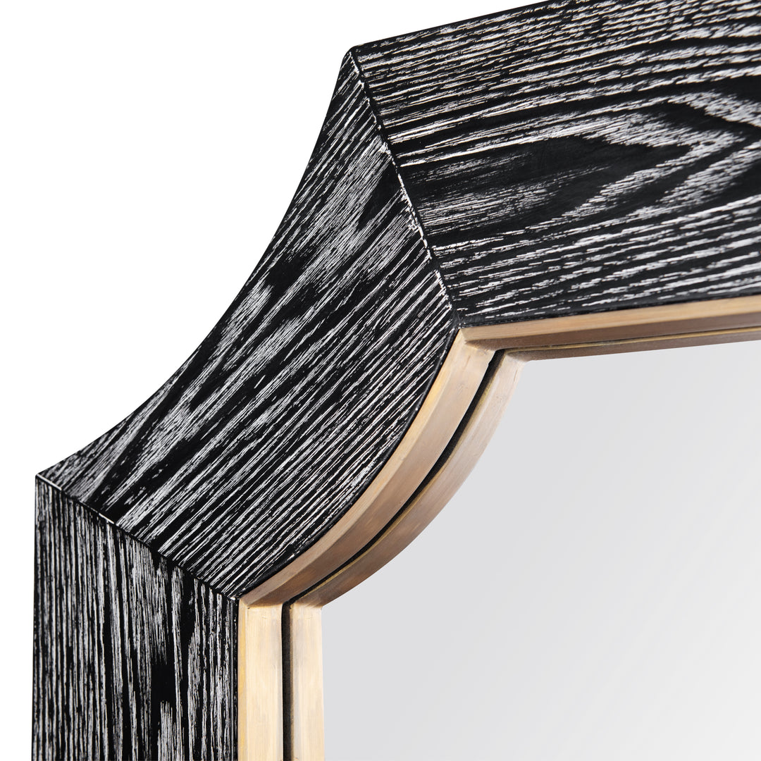 COMING SOON - Farra 28" Mirror Cerused Black