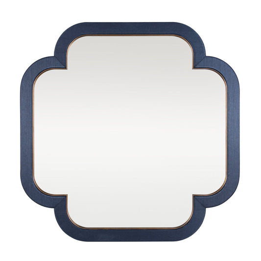 Swiss Wall Mirror 50" Dark Blue
