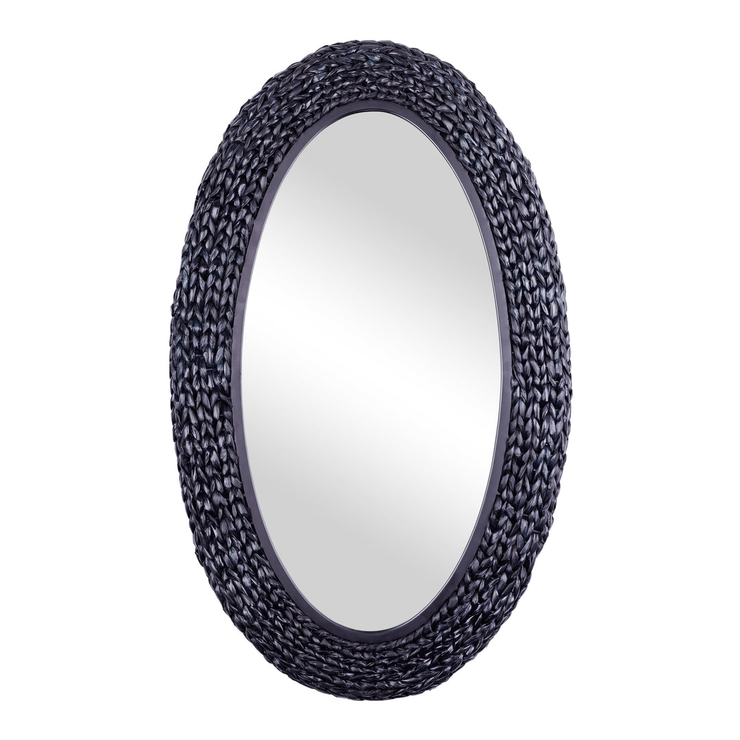 COMING SOON - Athena Oval Wall Mirror Midnight Blue
