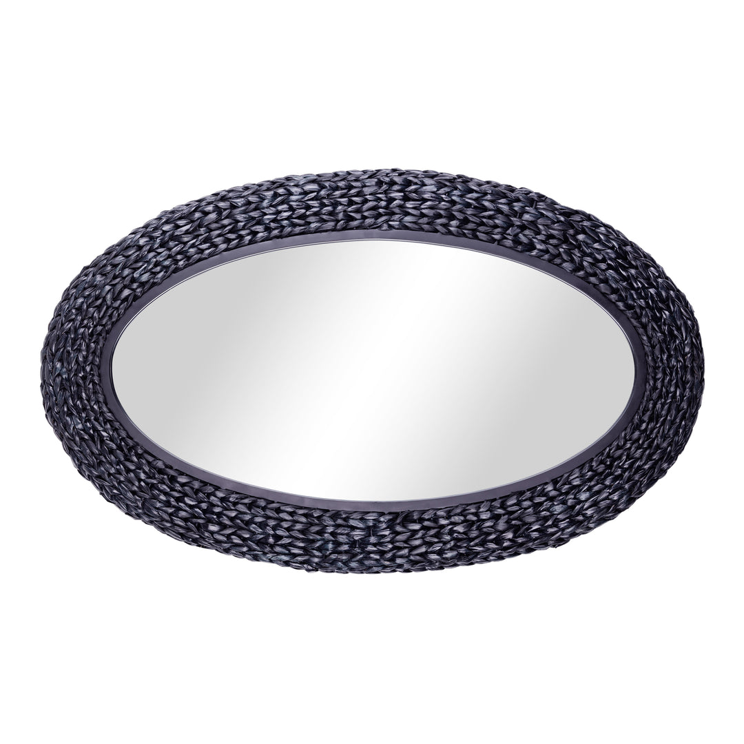 COMING SOON - Athena Oval Wall Mirror Midnight Blue