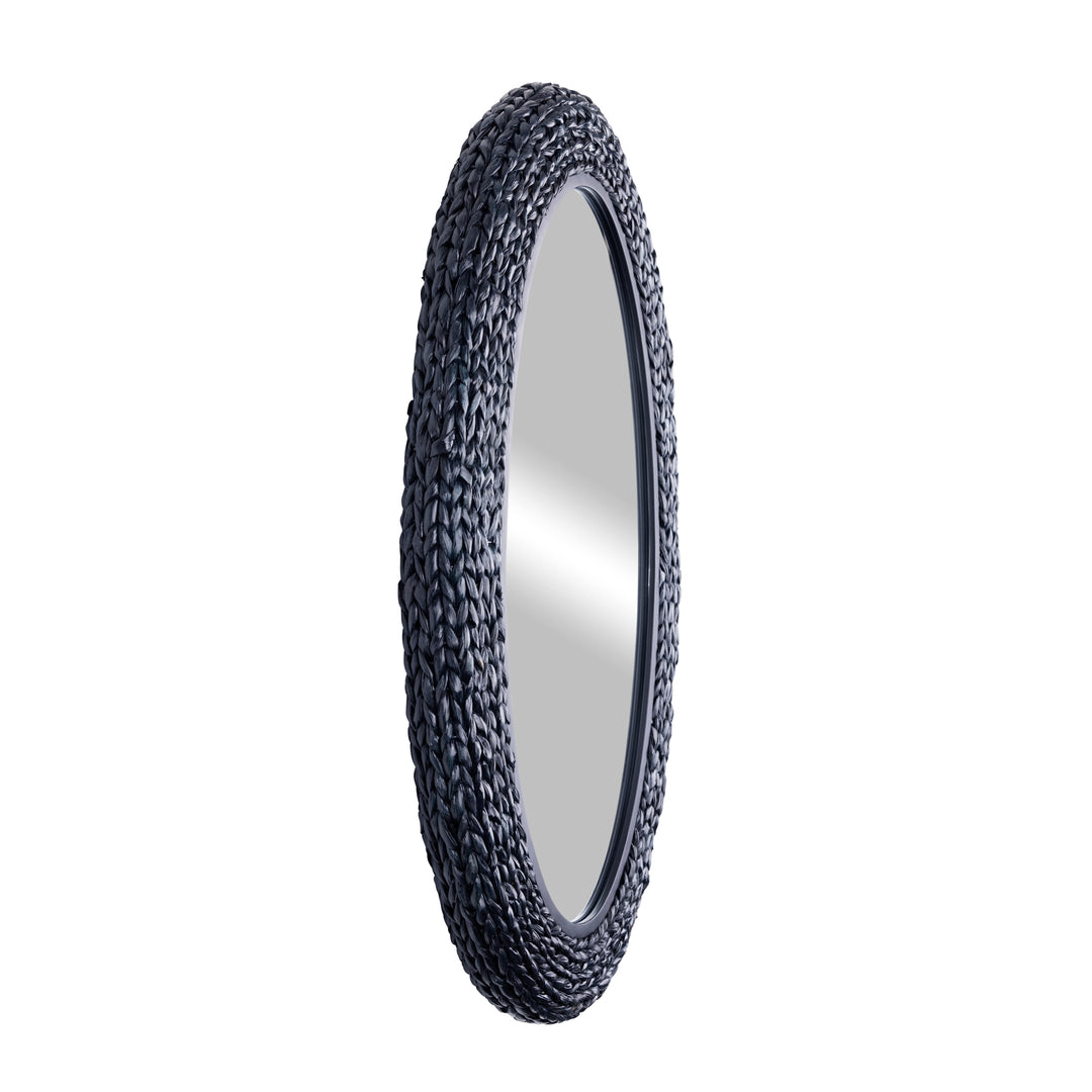 COMING SOON - Athena Oval Wall Mirror Midnight Blue