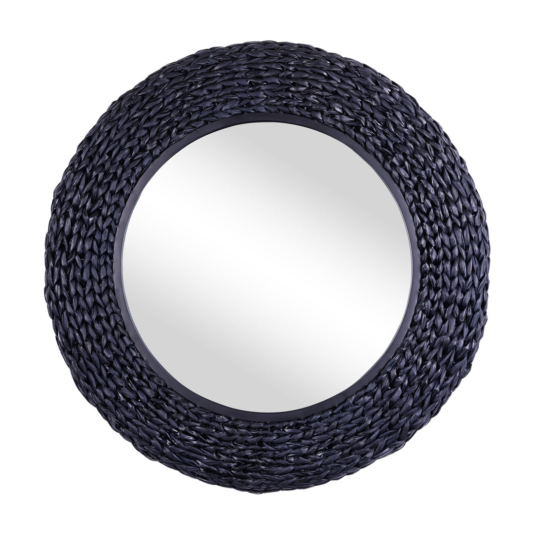 COMING SOON - Athena 30" Round Wall Mirror Midnight Blue
