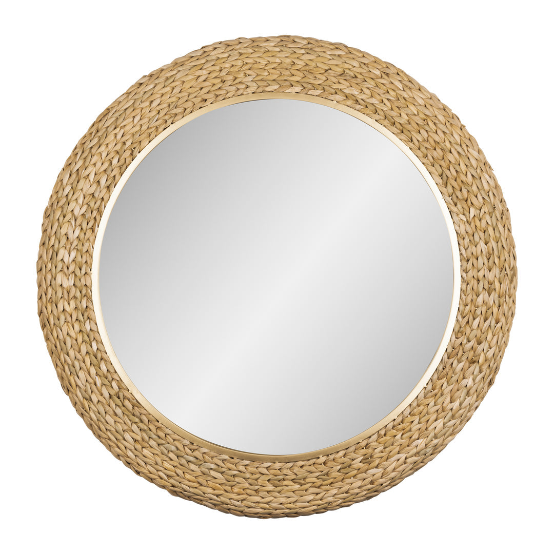 COMING SOON - Athena 40" Round Wall Mirror Natural