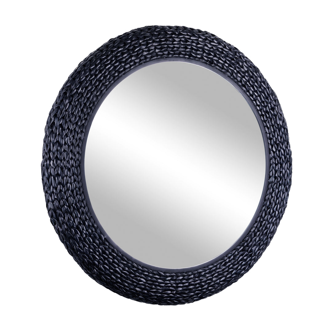 COMING SOON - Athena 40" Round Wall Mirror Midnight Blue