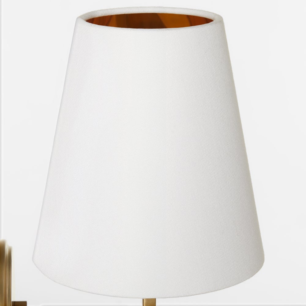 KARNES 1-Light Wall Mount - Aged Brass