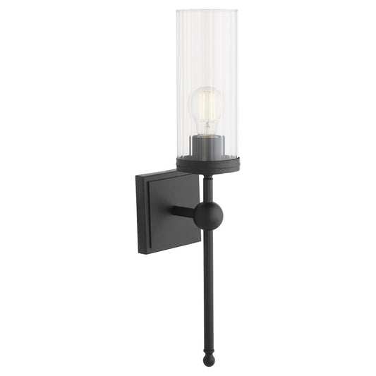 Lee Boulevard 1 Light Wall Mount - Matte Black