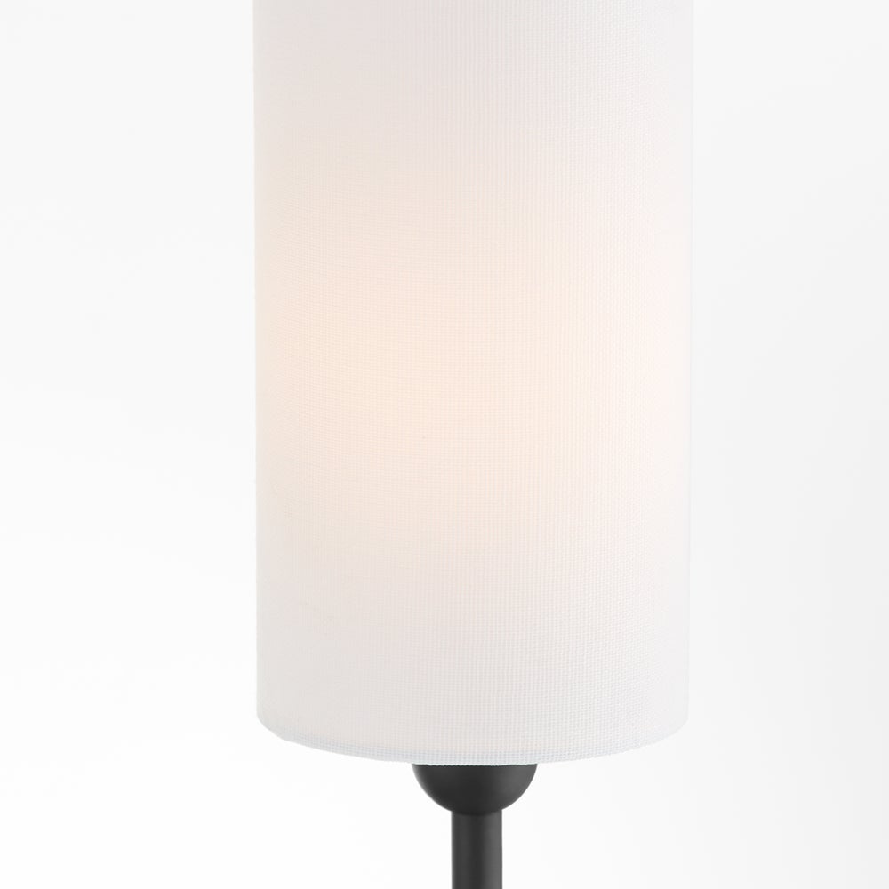 Charlotte 2 Light Wall Mount - Matte Black