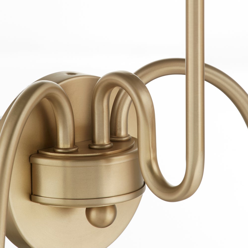 Charlotte 3 Light Wall Mount - Aged Brass