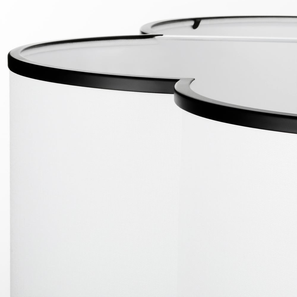 Belinder 6 Light Fabric Pendant - Matte Black