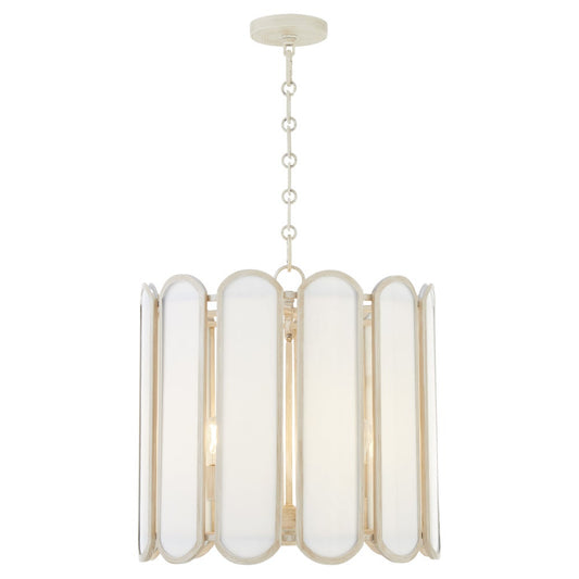 Belleview 4 Light Pendant - Washed Oak