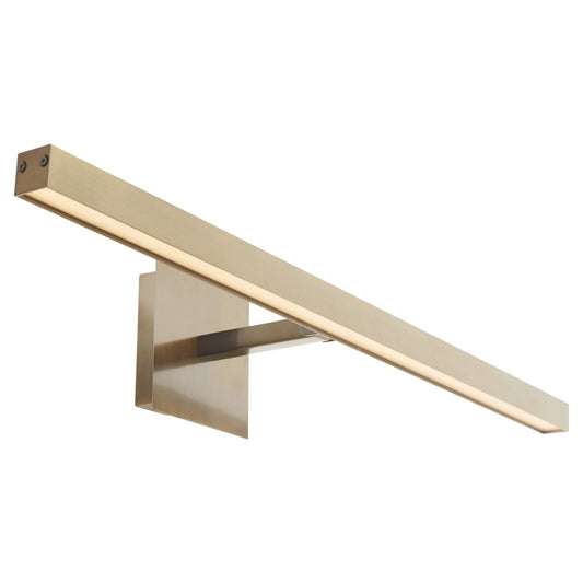 30" LED Picture Light - Aged Brass