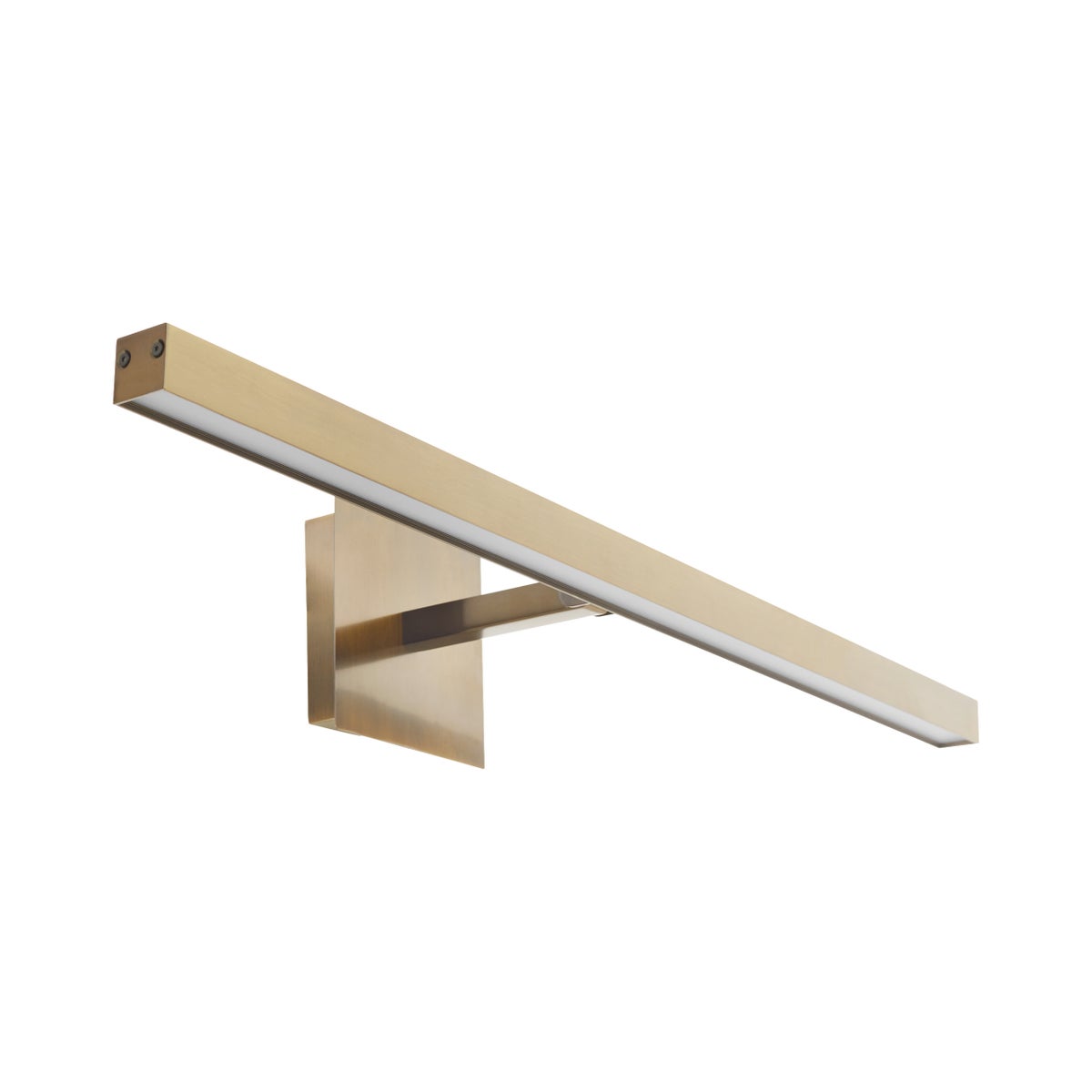 30" LED Picture Light - Aged Brass
