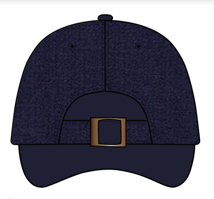 Navy Sanded Twill Hat