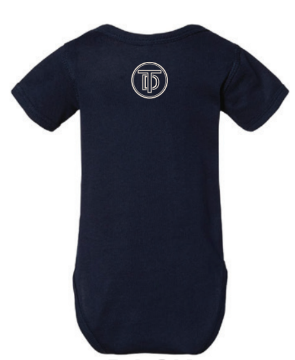 Navy Kansas City Onesie