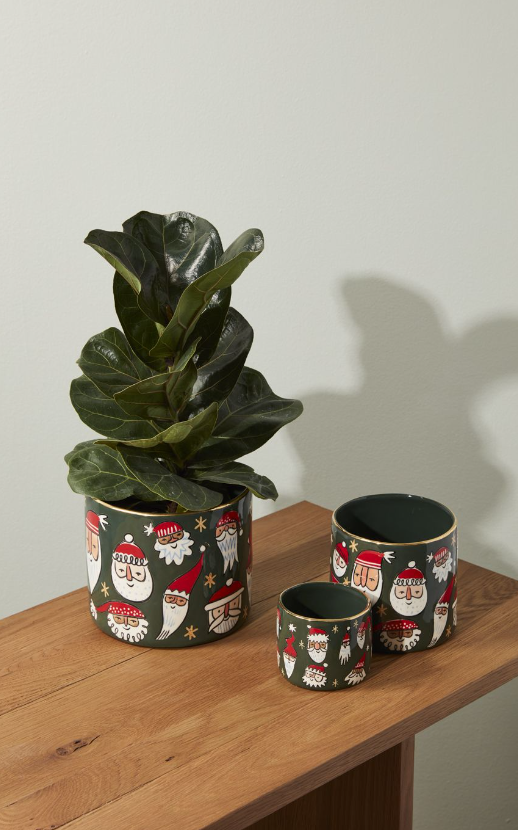 Silly Santas Pots