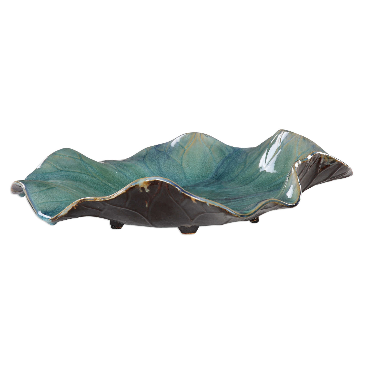 Abella Ceramic Wall Decor - Aqua