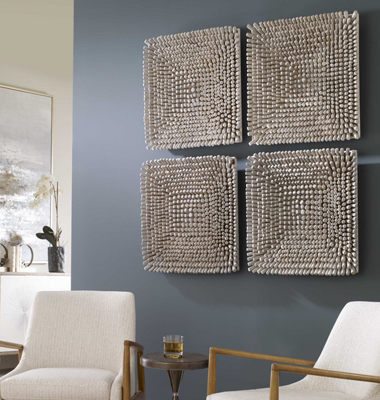 Portside Wood Wall Panel - Gray