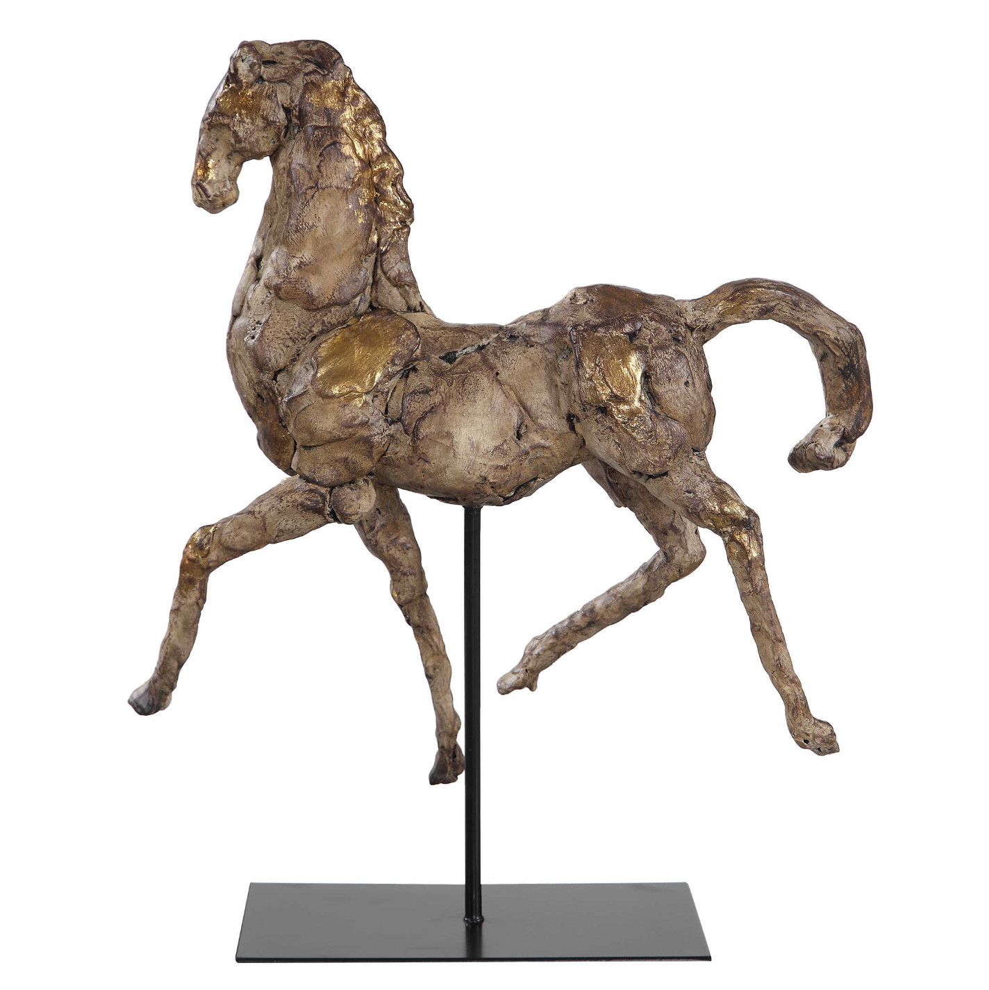 Caballo Dorado Sculpture