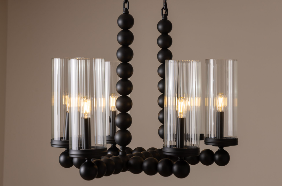 Lee Boulevard 6 Light Linear - Matte Black