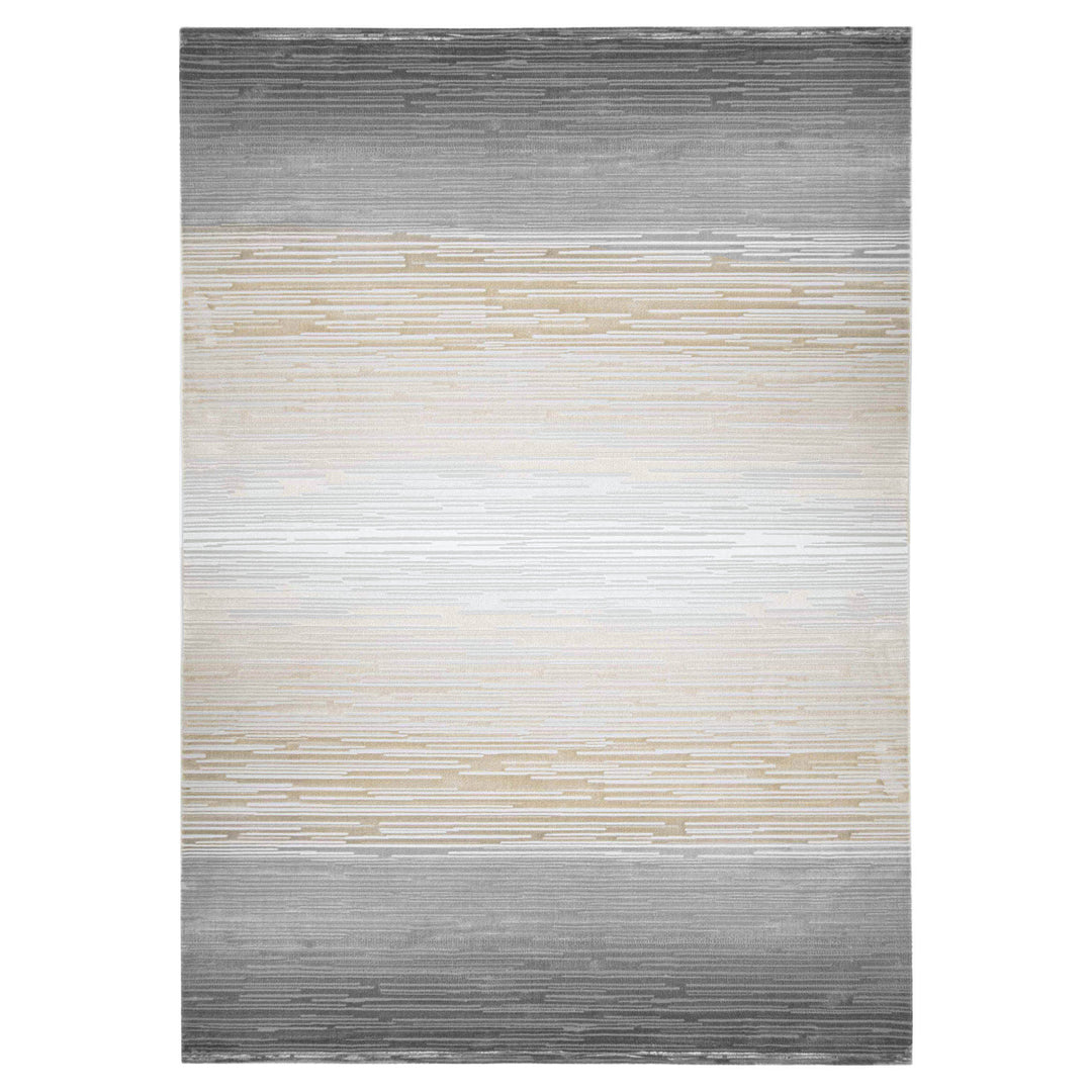 Eclectic Luxe Gray Orange Rug