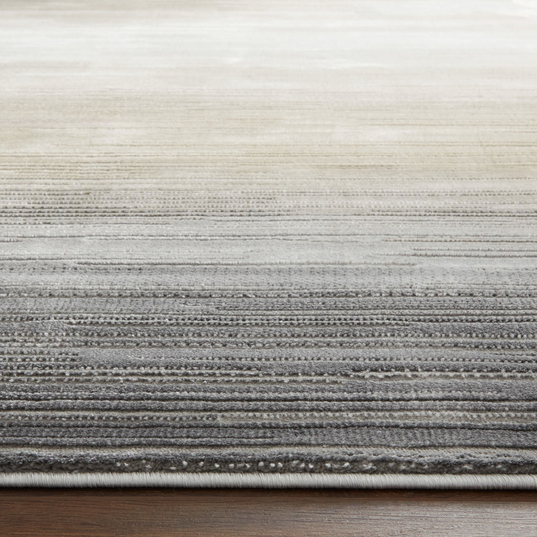 Eclectic Luxe Gray Orange Rug
