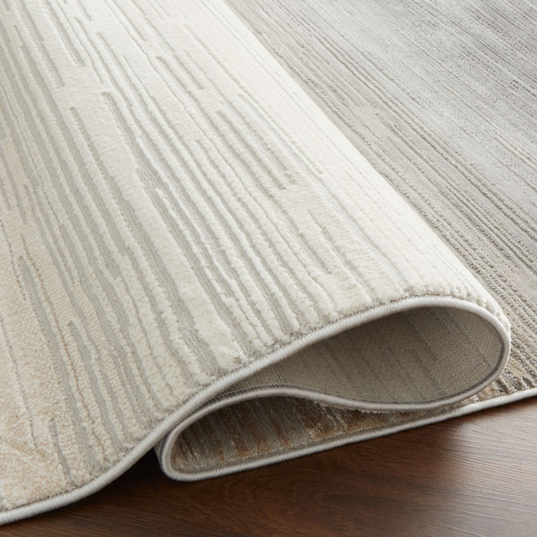 Eclectic Luxe Gray Orange Rug