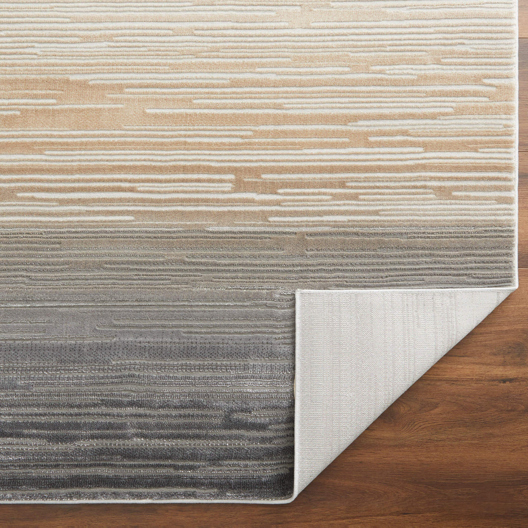 Eclectic Luxe Gray Orange Rug