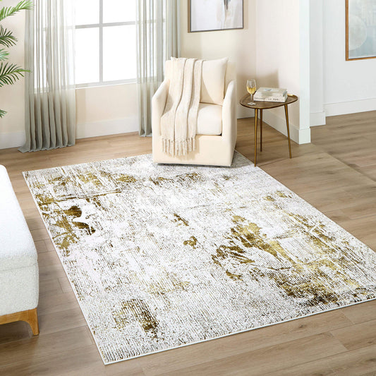 Eclectic Luxe Gold Rug
