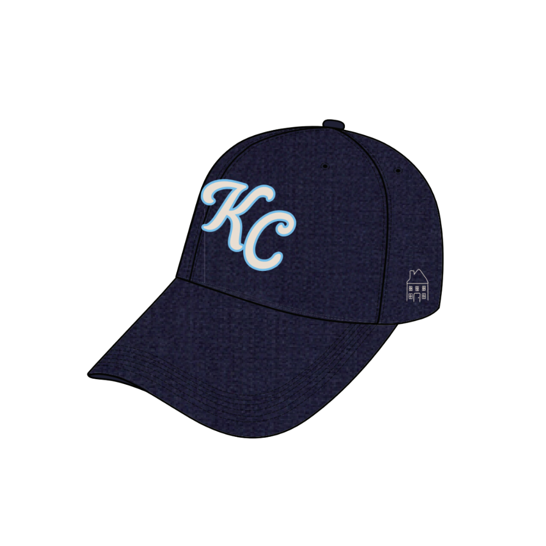 Navy Sanded Twill Hat
