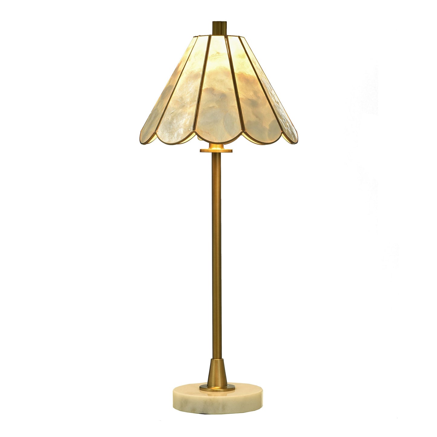 VERITY Metal Buffet Lamp with Formica Shade