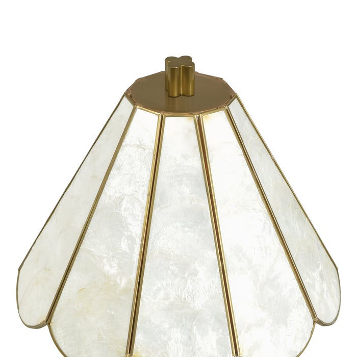 VERITY Metal Buffet Lamp with Formica Shade
