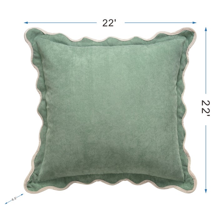 Scallop Edged Pillow 209