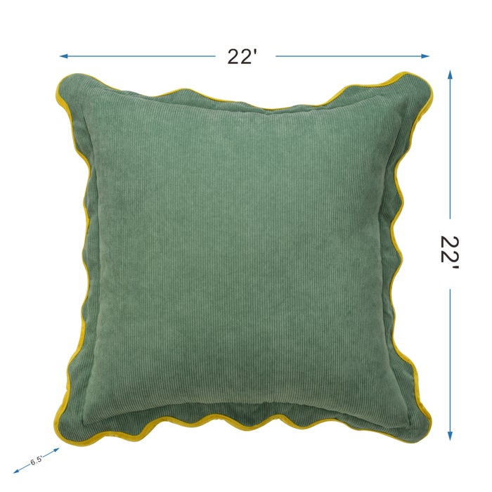 Scallop Edged Pillow 210