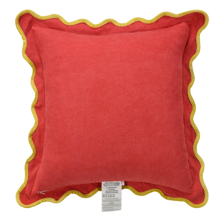 Scallop Edged Pillow 212