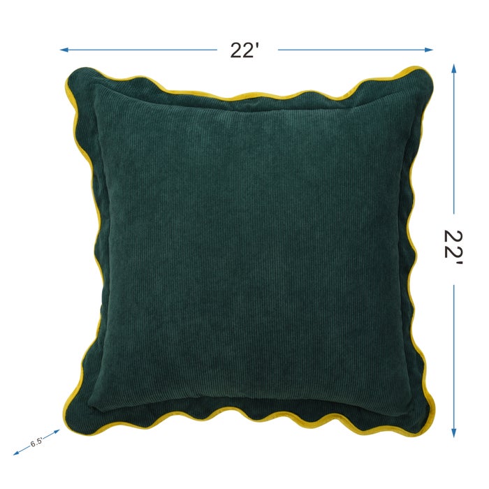 Scallop Edged Pillow 212