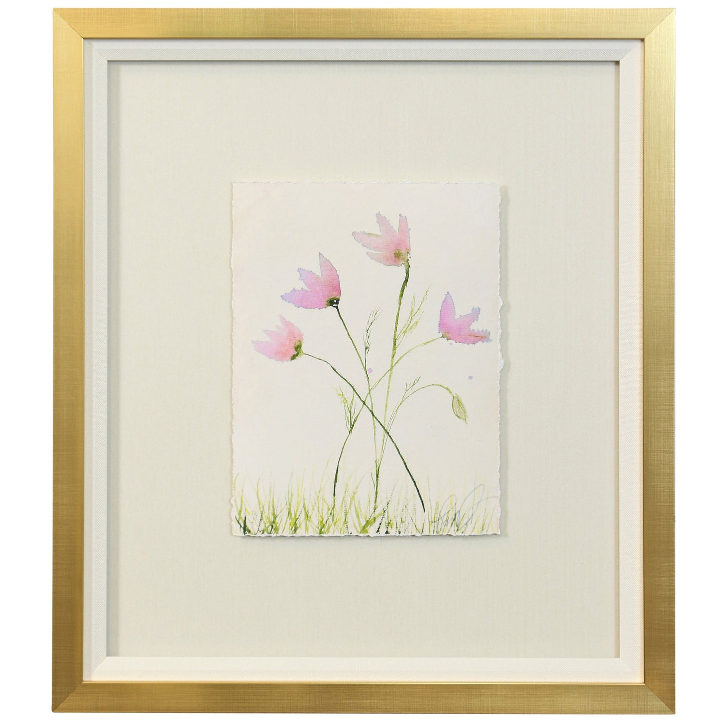 LES FLEURS DU VILLAGE IV - Art Print - Growing Days by Tamara Day