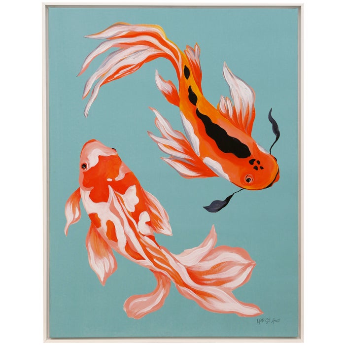Colorful Koi VI Framed Art Print