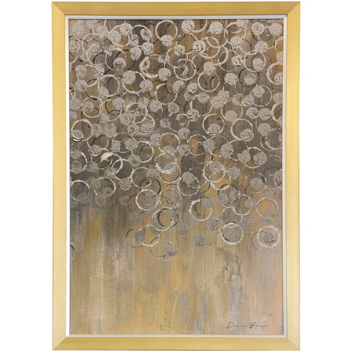 Rings Framed Art Print II