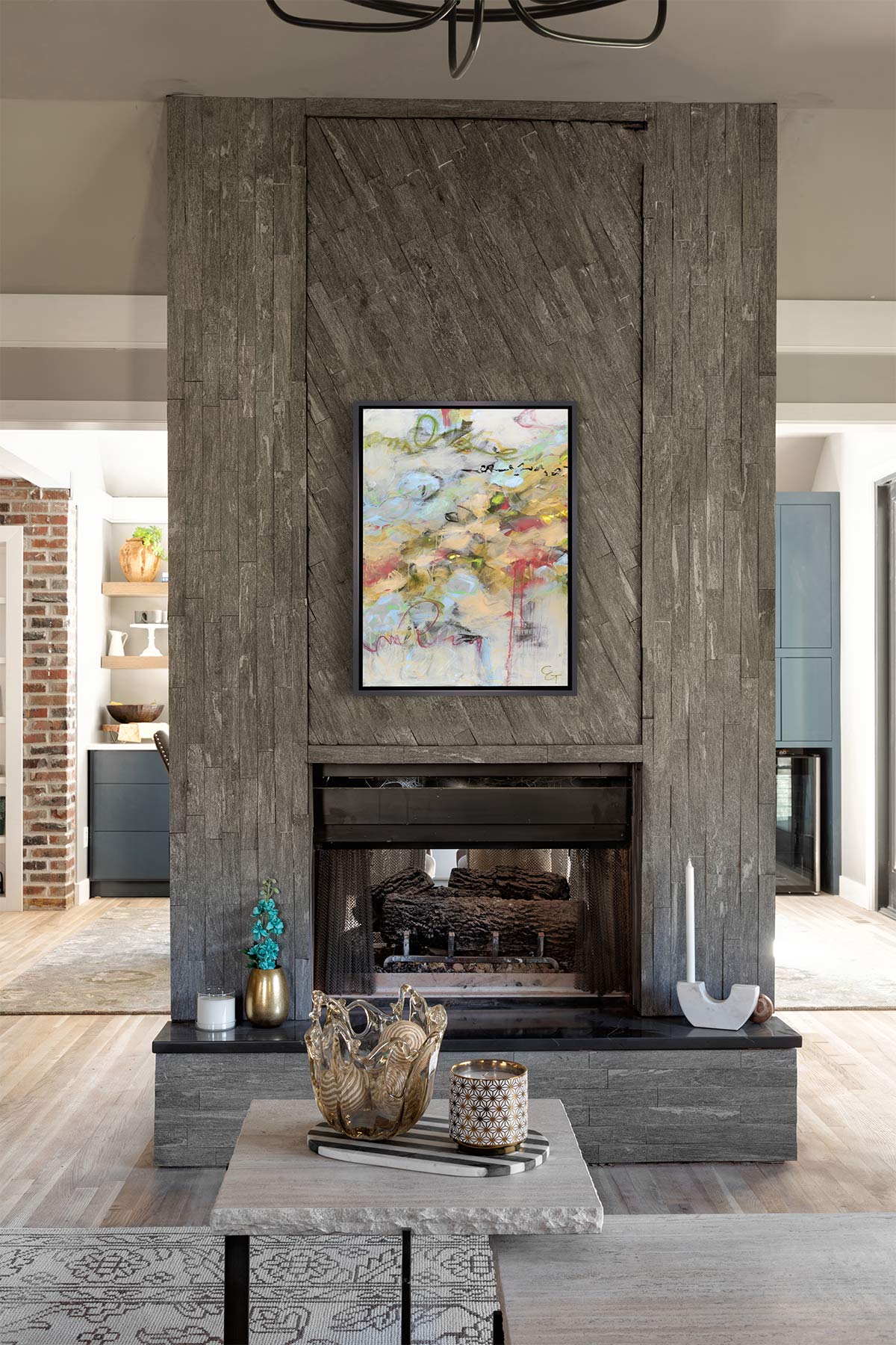 1 by Claire Gowdy - Art Print