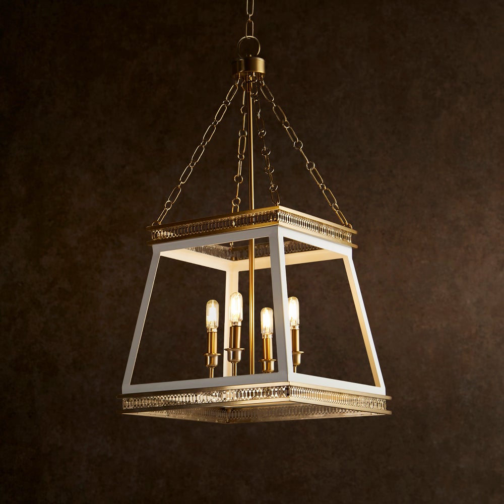 Gerard Pendant - Aged Brass